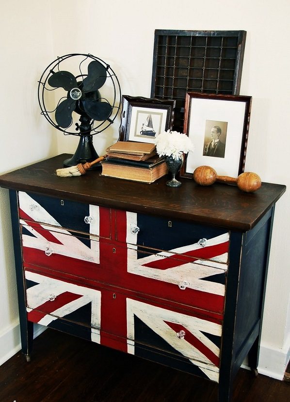 British fever: DIY decorative projects, inspired by Union Jack