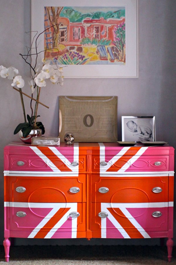 British fever: DIY decorative projects, inspired by Union Jack
