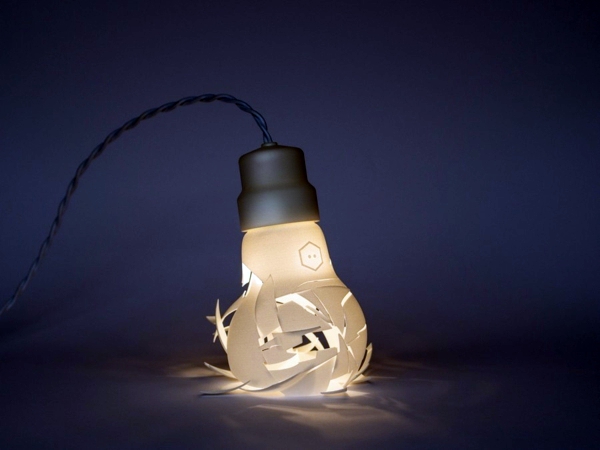 Contemporary - Broken designer lamps in the form of oversized light bulbs