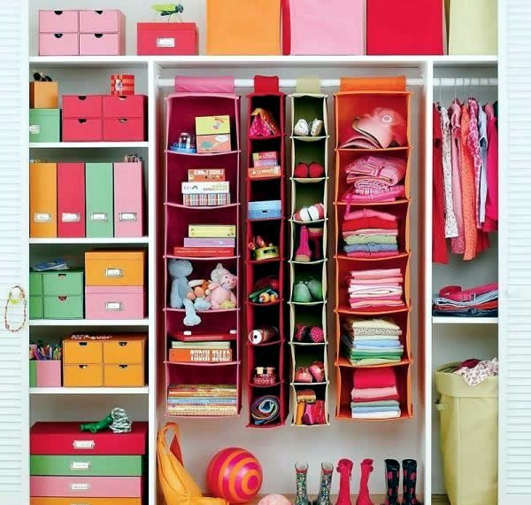 Ideas for closet systems in the nursery