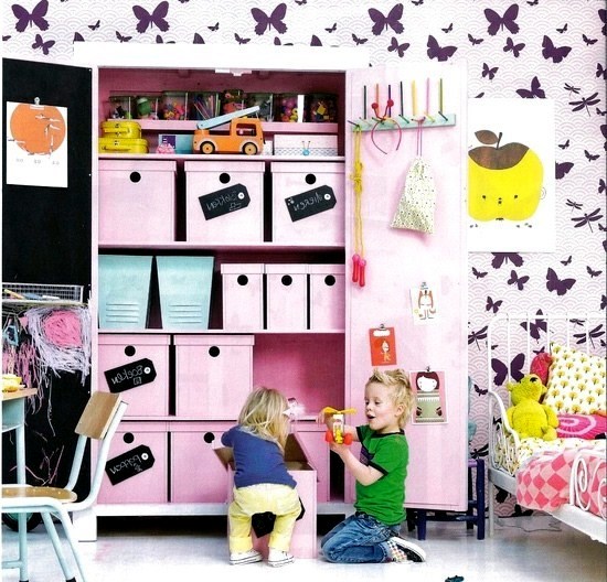 Ideas for closet systems in the nursery Ideas for closet systems in the nursery