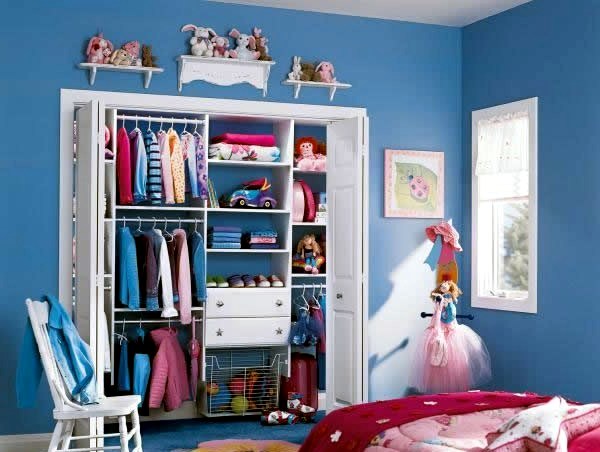 Ideas for closet systems in the nursery Ideas for closet systems in the nursery