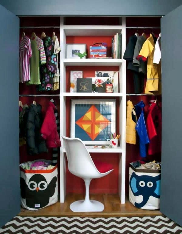 Ideas for closet systems in the nursery Ideas for closet systems in the nursery