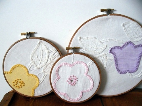 Craft Ideas for decoration of bed linens
