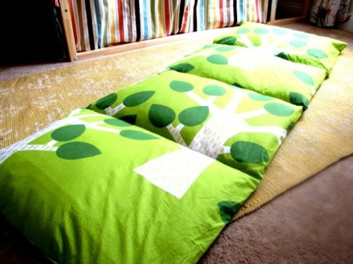 Craft Ideas for decoration of bed linens Craft Ideas for decoration of bed linens