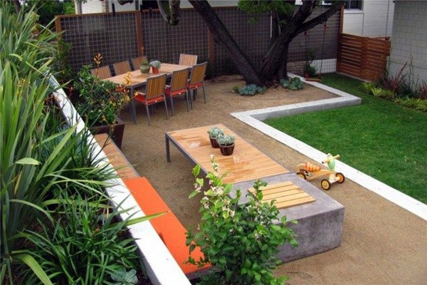 How can one create his front garden design modern | Interior Design