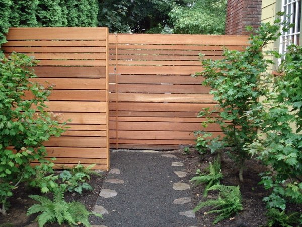 How can one create his front garden design modern