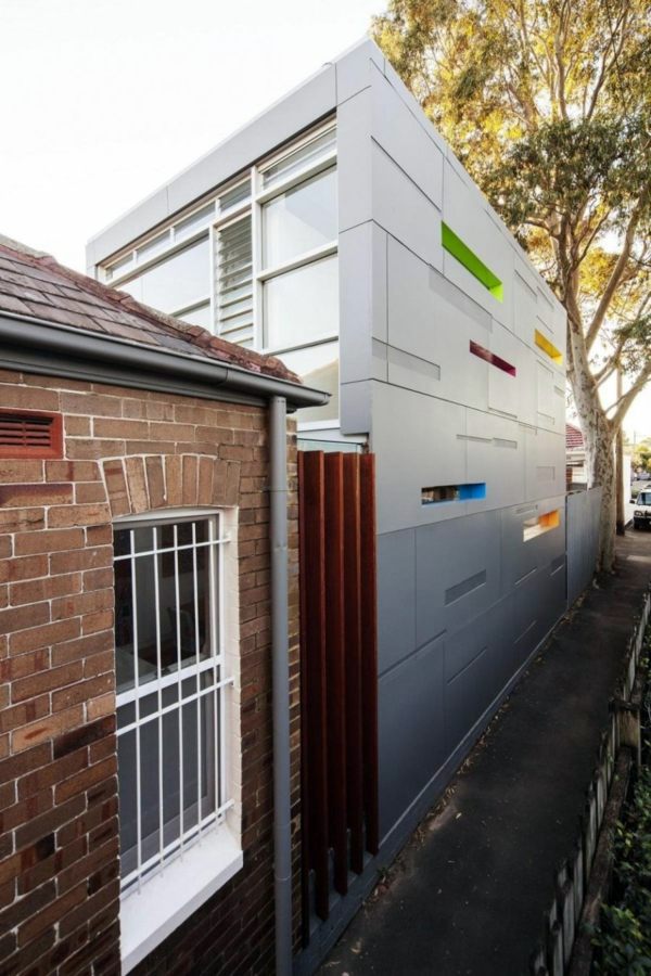 Modern house cultivation for a classical monument in Sydney