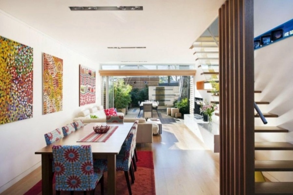 Modern house cultivation for a classical monument in Sydney