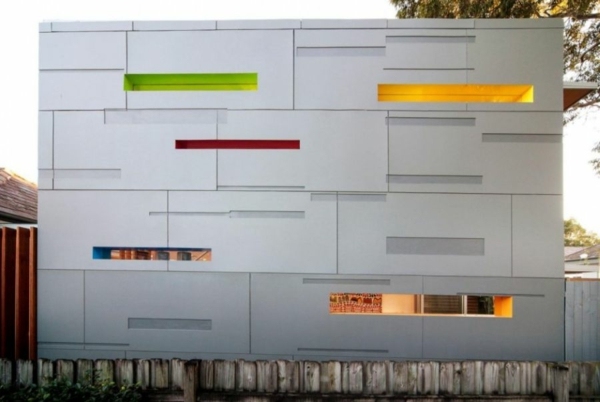 Modern house cultivation for a classical monument in Sydney