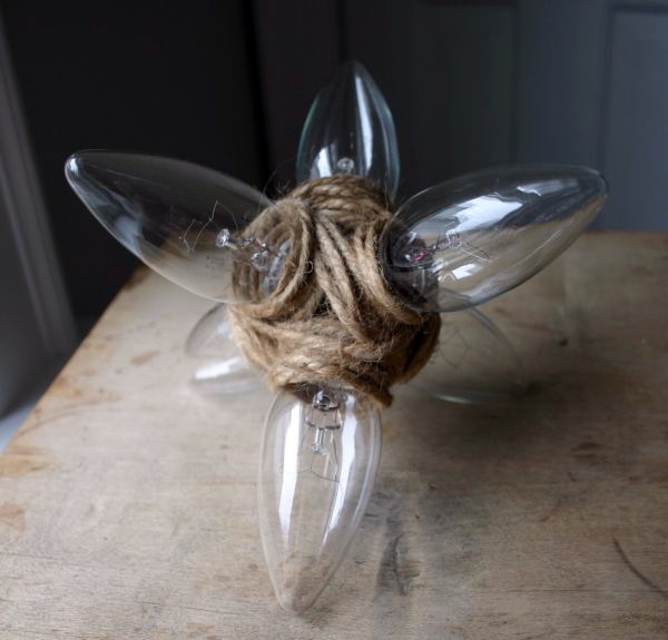 15 creative and original decoration ideas with bulbs