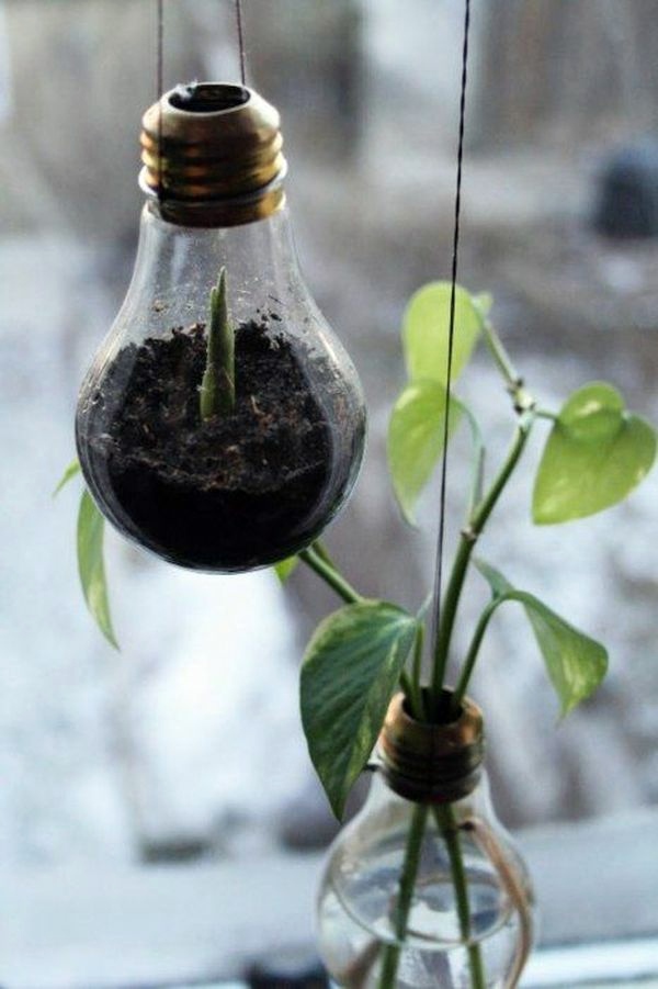 15 creative and original decoration ideas with bulbs
