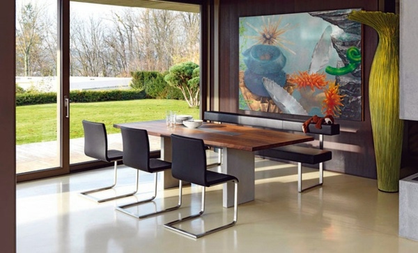 5 styles, 5 dining tables, benches and chairs of Girsberger 5 styles, 5 dining tables, benches and chairs of Girsberger