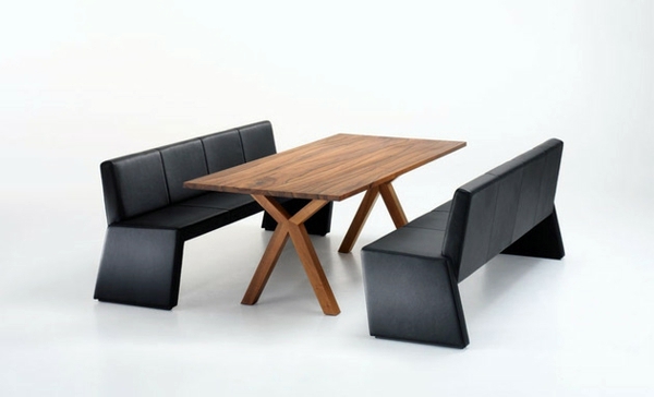 5 styles, 5 dining tables, benches and chairs of Girsberger