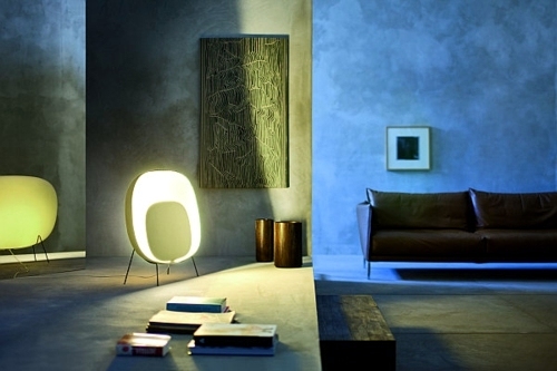 Innovative Design floor lamp designed by Luca Nichetto for Foscarini