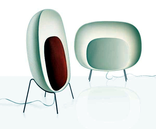 Innovative Design floor lamp designed by Luca Nichetto for Foscarini