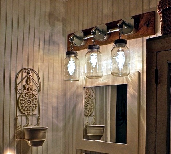 Europaletten - DIY Chandelier from Euro pallets brighten your home