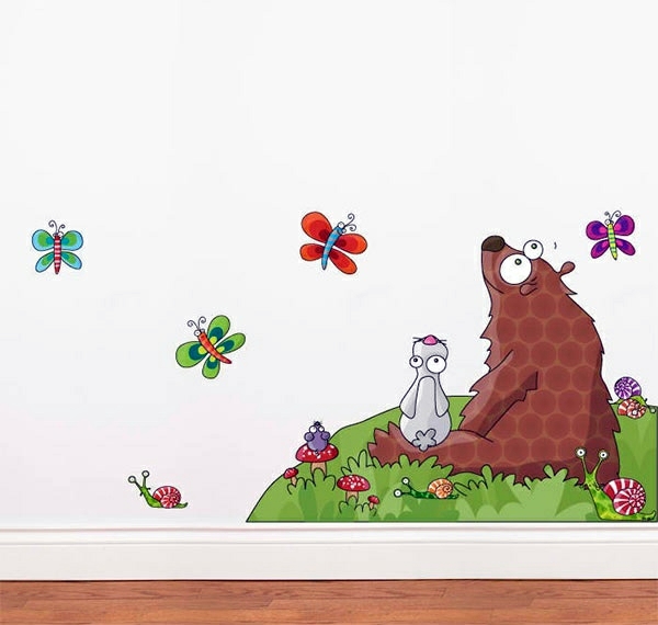 Baby Room Wall - 15 Wall Art Ideas with animals