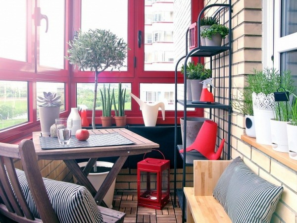 Balkonmöbel - Cool little balcony - 40 creative and practical ideas Balkonmöbel - Cool little balcony - 40 creative and practical ideas