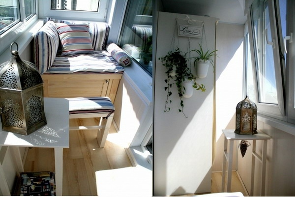 Cool little balcony - 40 creative and practical ideas Cool little balcony - 40 creative and practical ideas