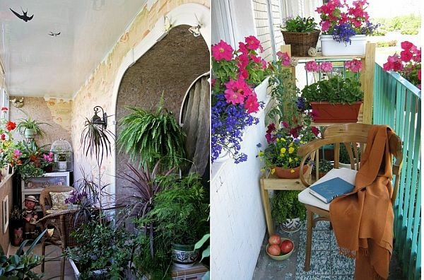 Cool little balcony - 40 creative and practical ideas Cool little balcony - 40 creative and practical ideas