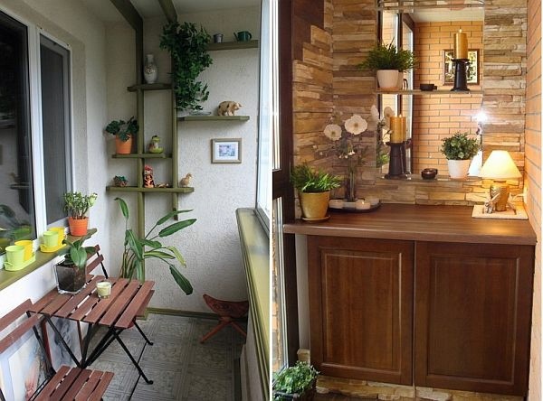 Cool little balcony - 40 creative and practical ideas Cool little balcony - 40 creative and practical ideas