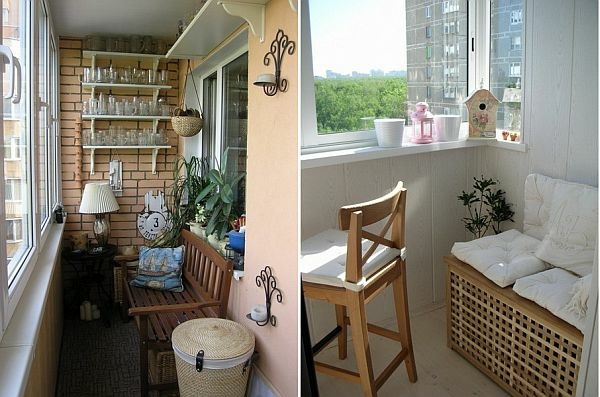 Cool little balcony - 40 creative and practical ideas