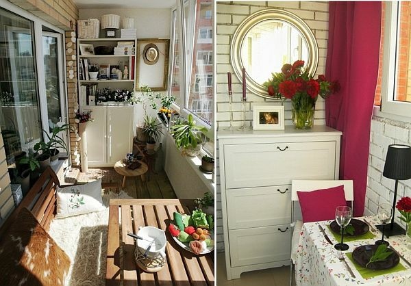 Cool little balcony - 40 creative and practical ideas
