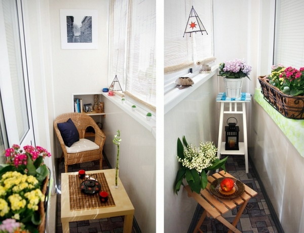 Cool little balcony - 40 creative and practical ideas