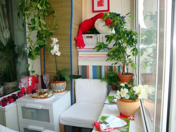 Cool little balcony - 40 creative and practical ideas