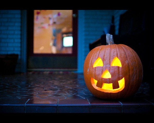 Halloween pumpkin Schnitzvorlagen - 20 thematic decoration ideas