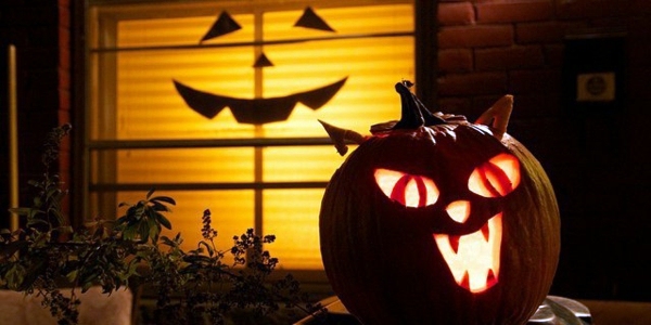 Halloween pumpkin Schnitzvorlagen - 20 thematic decoration ideas