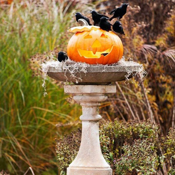 Halloween pumpkin Schnitzvorlagen - 20 thematic decoration ideas