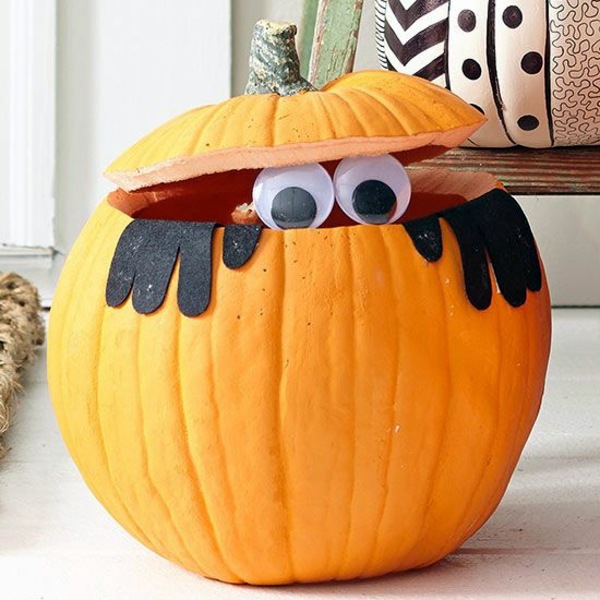 Halloween pumpkin Schnitzvorlagen - 20 thematic decoration ideas