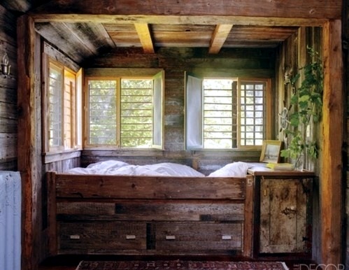 Invite the country style home - 10 rustic bed designs