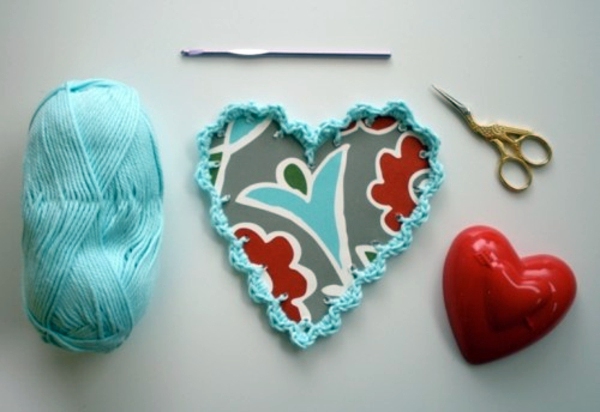 Valentinstag - Great crocheted gift for Valentine's Day