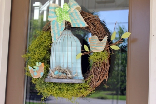 Subject Moss Wreath for Easter - fantastic decor idea