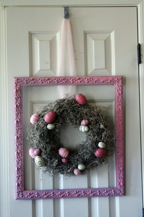Subject Moss Wreath for Easter - fantastic decor idea