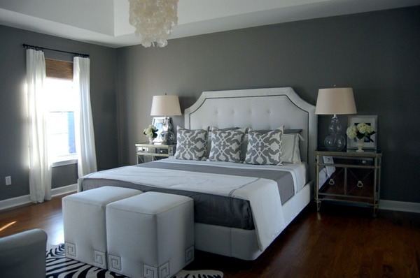 Interior design ideas for wall paint in shades of gray Interior design ideas for wall paint in shades of gray