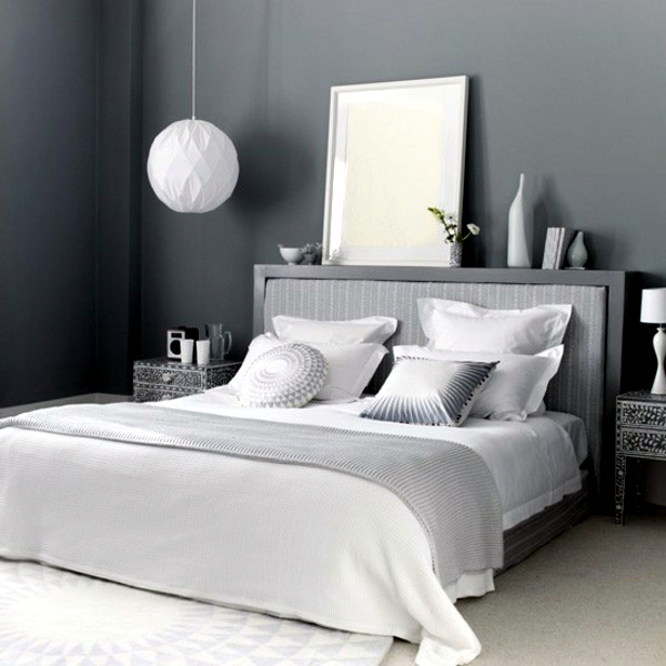 Interior design ideas for wall paint in shades of gray Interior design ideas for wall paint in shades of gray