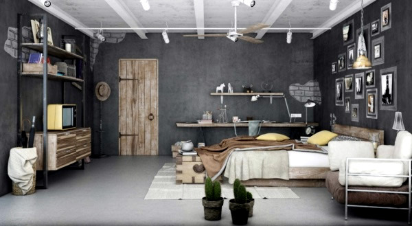 Interior design ideas for wall paint in shades of gray Interior design ideas for wall paint in shades of gray