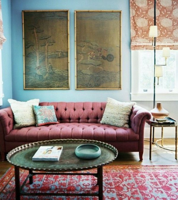 Round coffee table - the eye-catcher in your living room