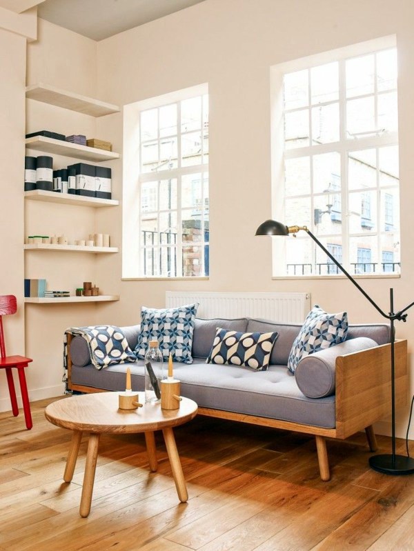 Round coffee table - the eye-catcher in your living room