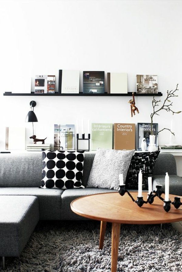 Round coffee table - the eye-catcher in your living room