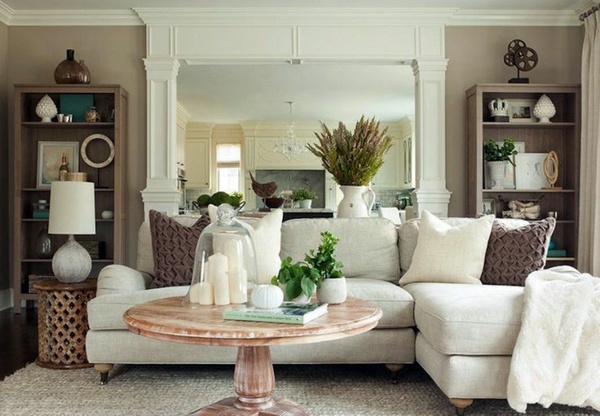 Round coffee table - the eye-catcher in your living room