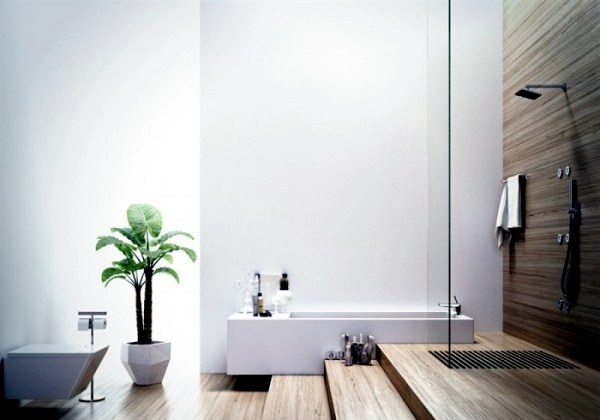 The modern bathroom with spa The modern bathroom with spa