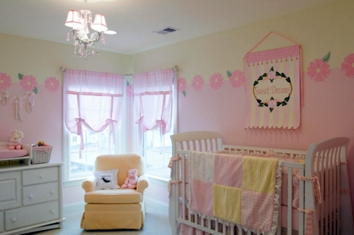 baby yellow room