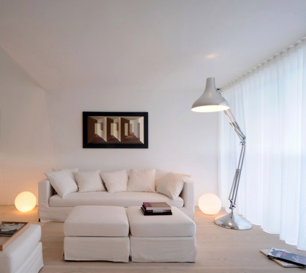 Interior Design in Scandinavian style illuminates a London flat