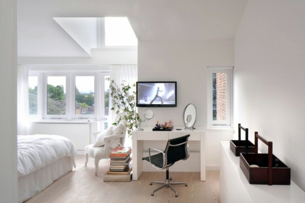 Interior Design in Scandinavian style illuminates a London flat