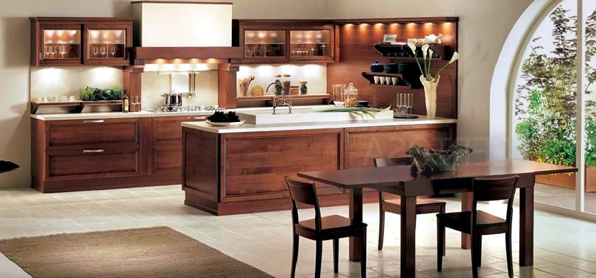 Kitchen Brown Kitchen Brown